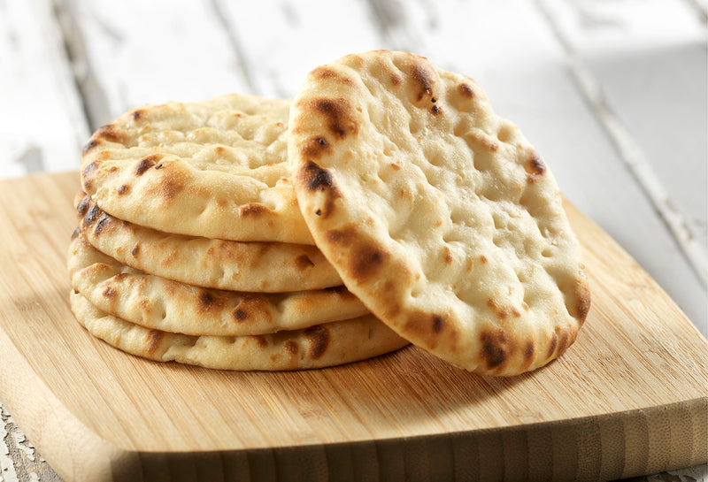 Stonefire 4" Naan Round Original 16 Count Packs - 12 Per Case.