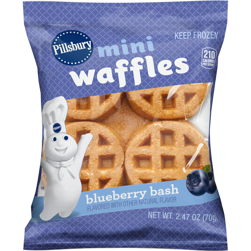 Waffles For Babies (Blueberry Banana Waffles) - Feeding Tiny Bellies, Recipe