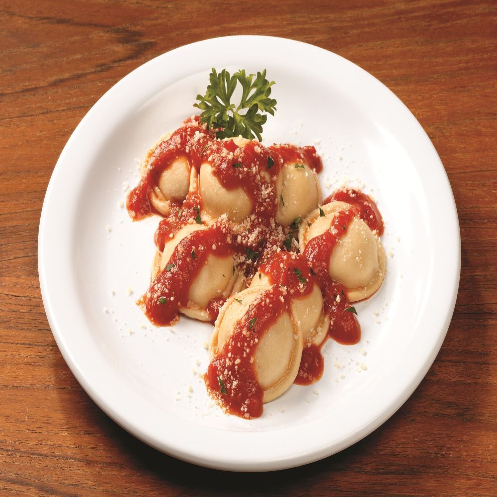 Whole Grain Mini Cheese Ravioli 10 Pound Each - 2 Per Case.