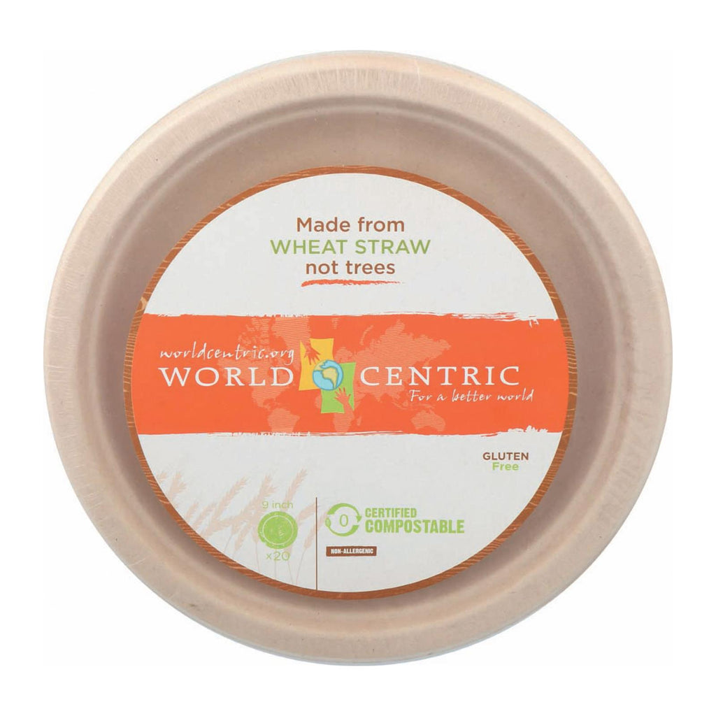 World Centric 9 Compostable Plates - Paper Products