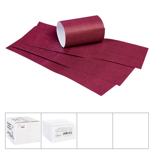 Napkin Band Burgundy " " 20000 Each - 1 Per Case.