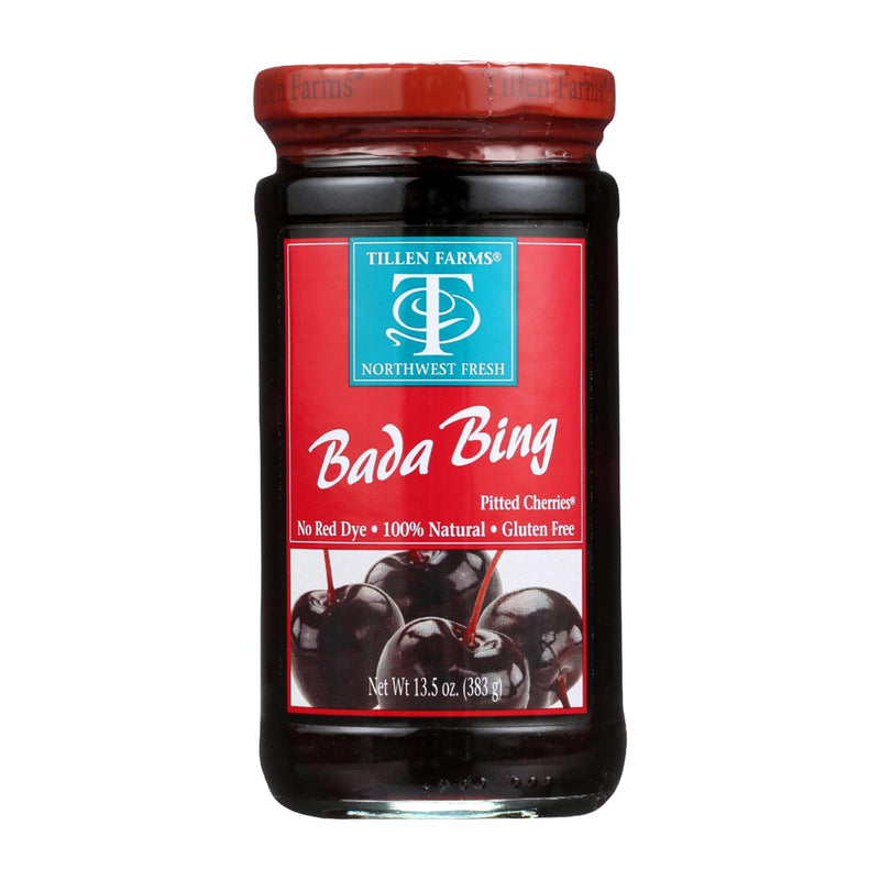 Tillen Farms Cherries - Bada Bing - 13.5 Ounce - case of 6