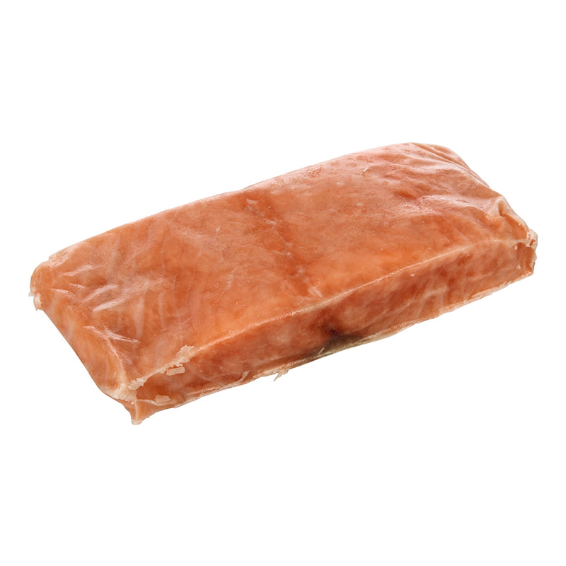 Raw Atlantic Salmon Portions Vacuum Packed 10 Pound Each - 1 Per Case.