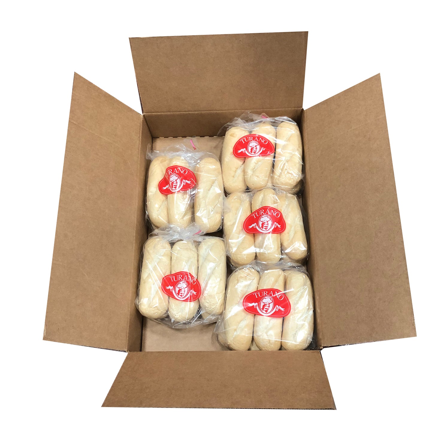 8" Par Baked Mini Baguettes 4.1 Ounce Size - 60 Per Case.