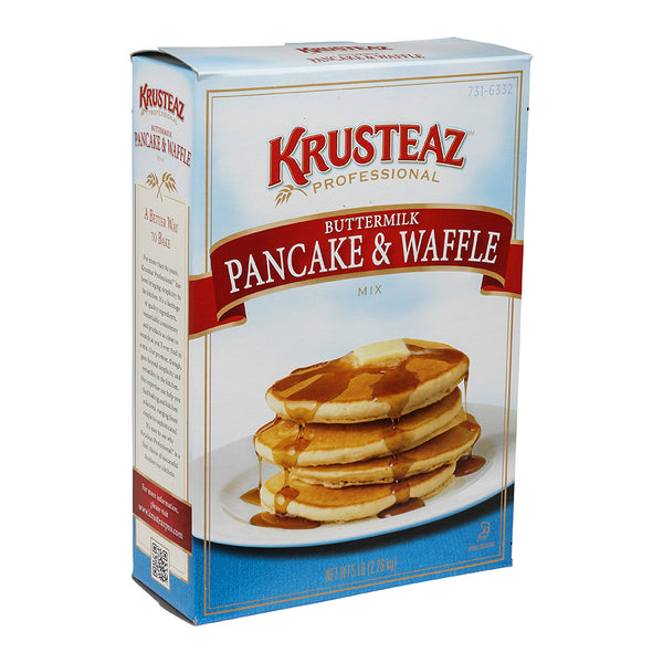 Krusteaz Professional Buttermilk Pancake & Waffle 5 Pound Each - 6 Per Case.