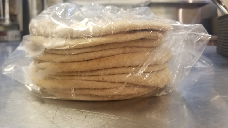 Pita Auth In Ww Auth Whl Wheat 10 Each - 12 Per Case.