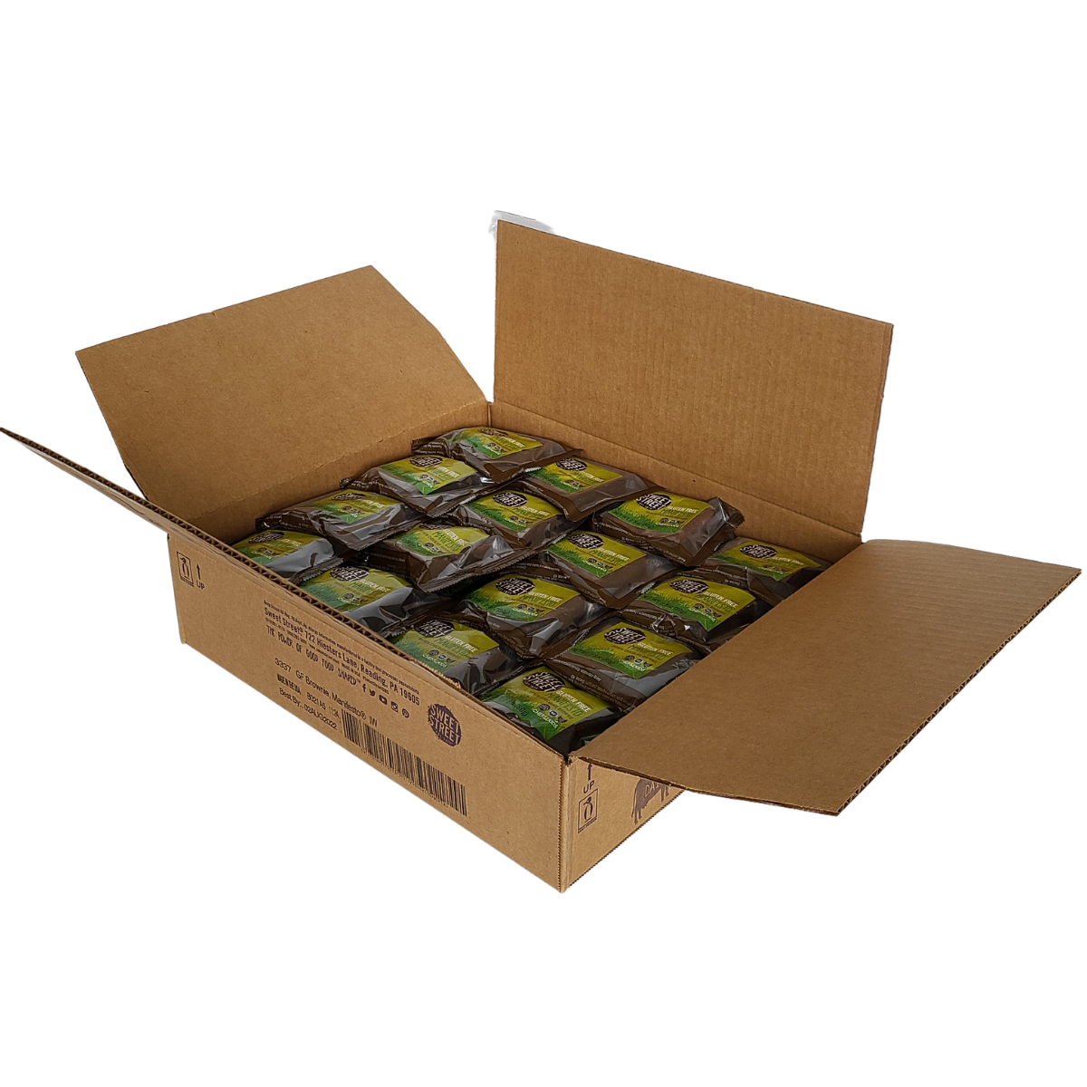 Honduran Chocolate Gluten Free Brownie Manifesto Individually Wrapped 1 Each - 48 Per Case.