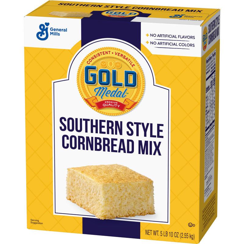 Gold Medal™ Bread Mix Southern Style Cornbread 5.62 Pound Each - 6 Per Case.