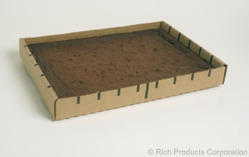 Allen Brownie Sheet Cake No Nuts 90 Ounce Size - 5 Per Case.