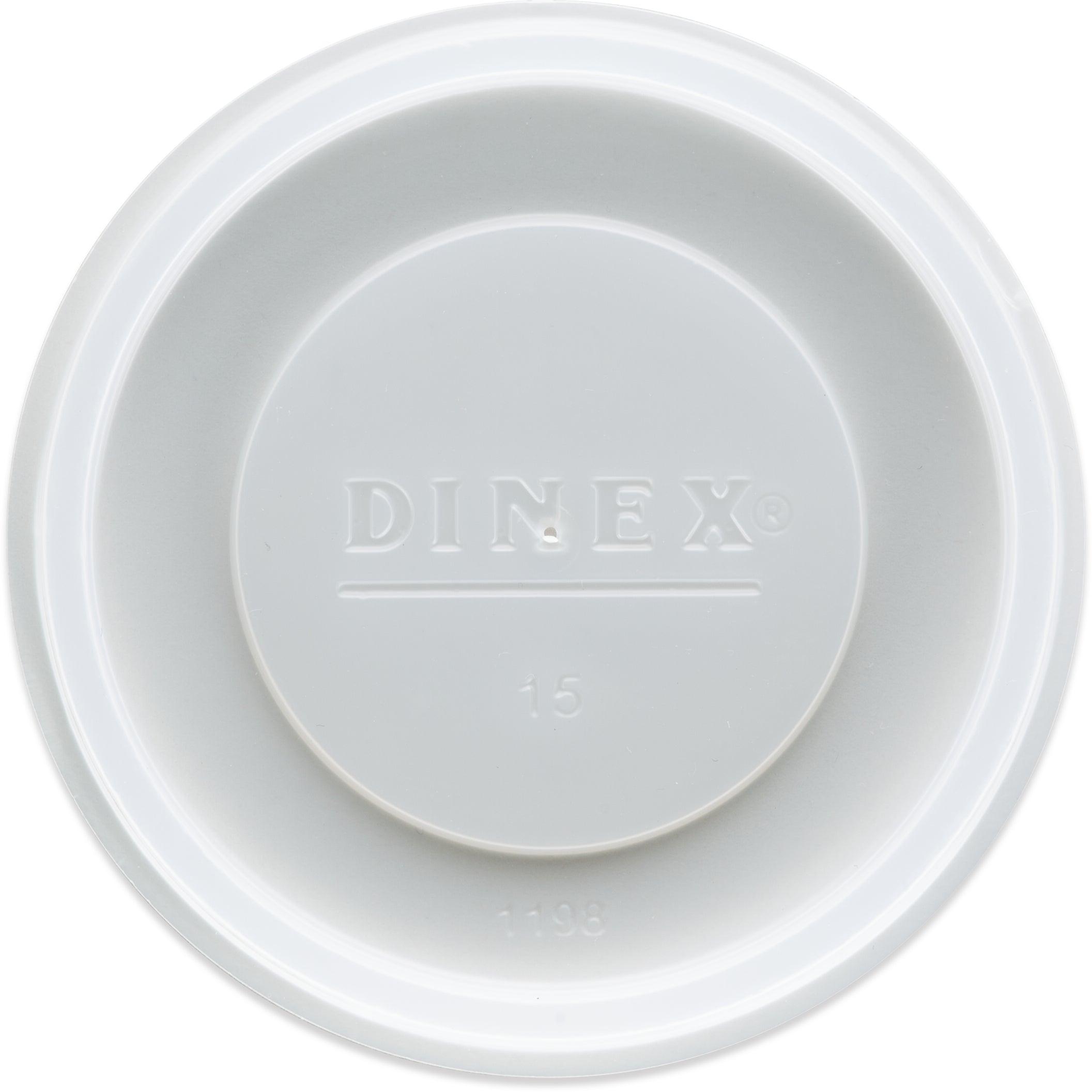 Dinex Translucent Tumbler Lid Translucent 2.99 In - 1000 Per Case.