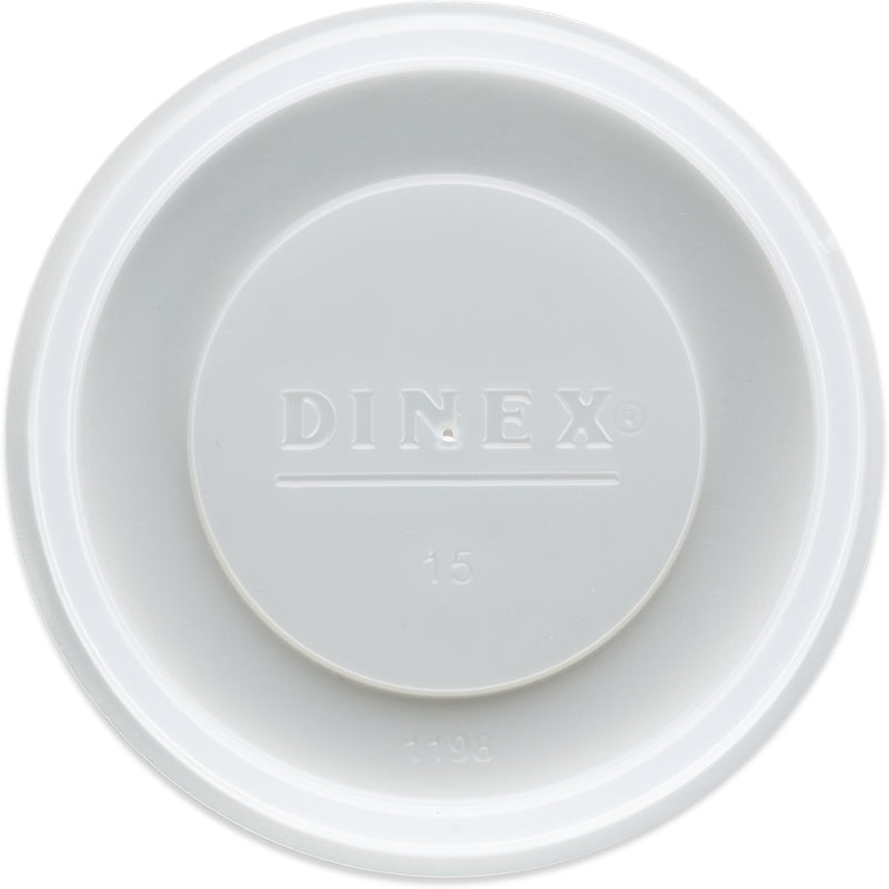 Dinex Translucent Tumbler Lid Translucent 2.99 In - 1000 Per Case.