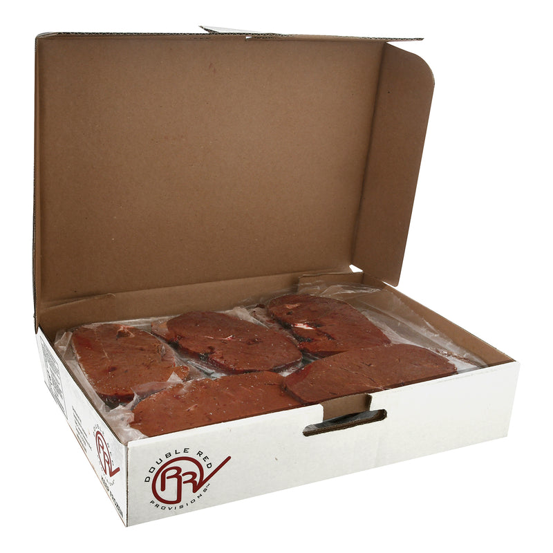 Beef Liver Sliced 4 Ounce Size - 40 Per Case.