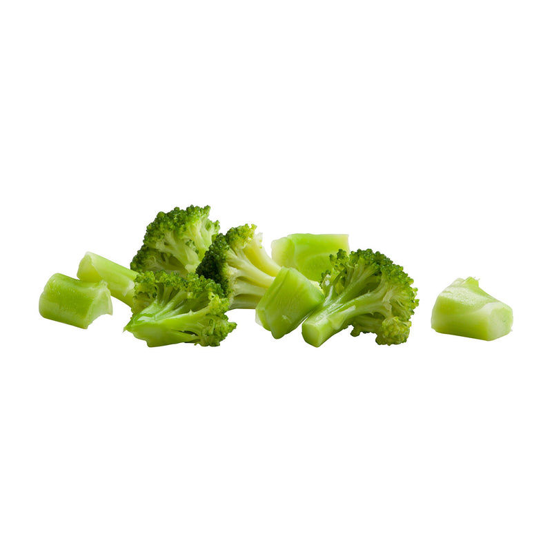 Simplot Simple Goodness Classic Vegetables 1" Broccoli Cuts IQF 2 Pound Each - 12 Per Case.