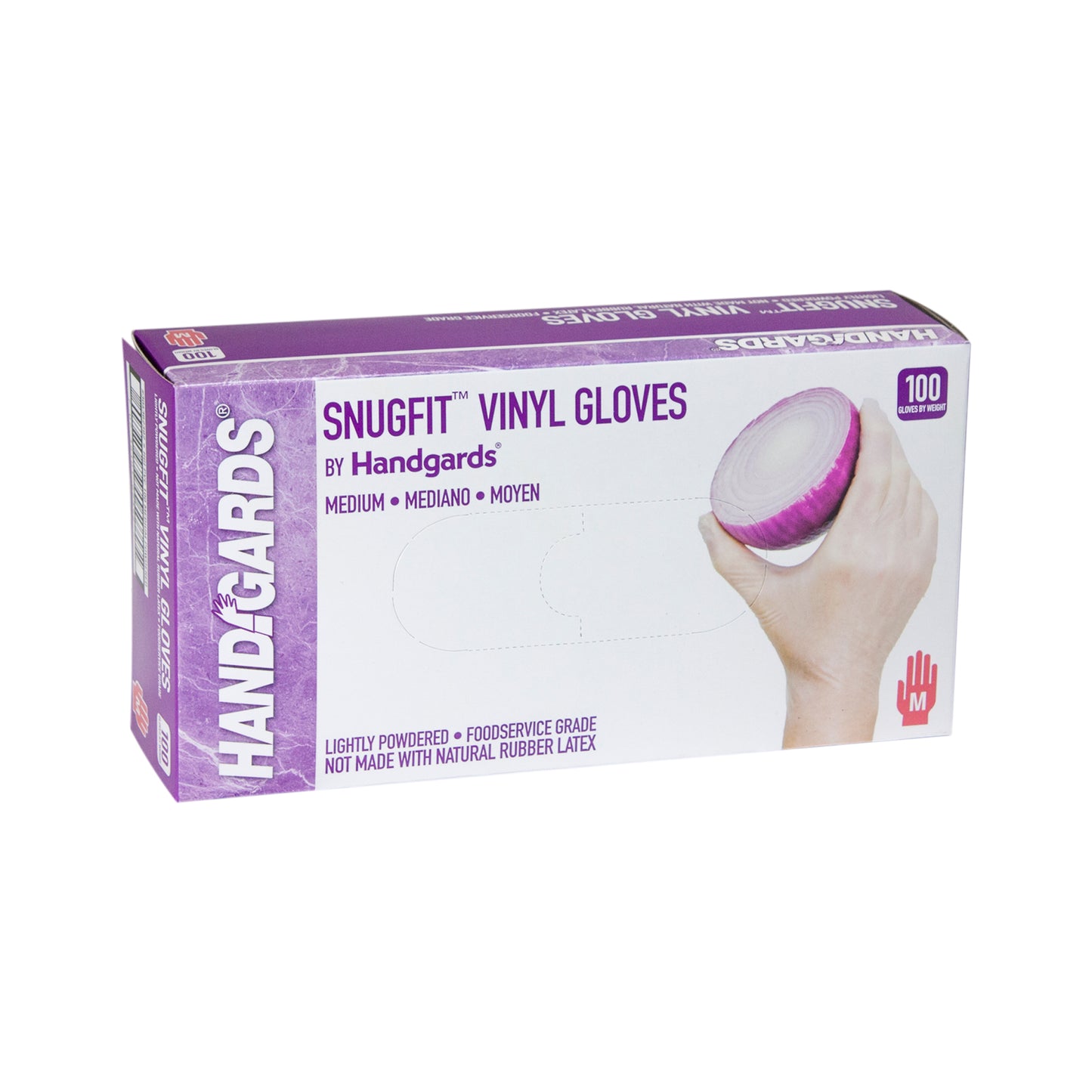 Glove Vinyl Powdered Medium 100 Each - 4 Per Case.