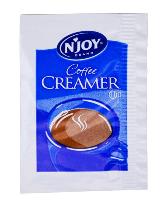 N'joy Creamer Non Dairy 2.5 Grams Each - 5.51 Pound Per Case.