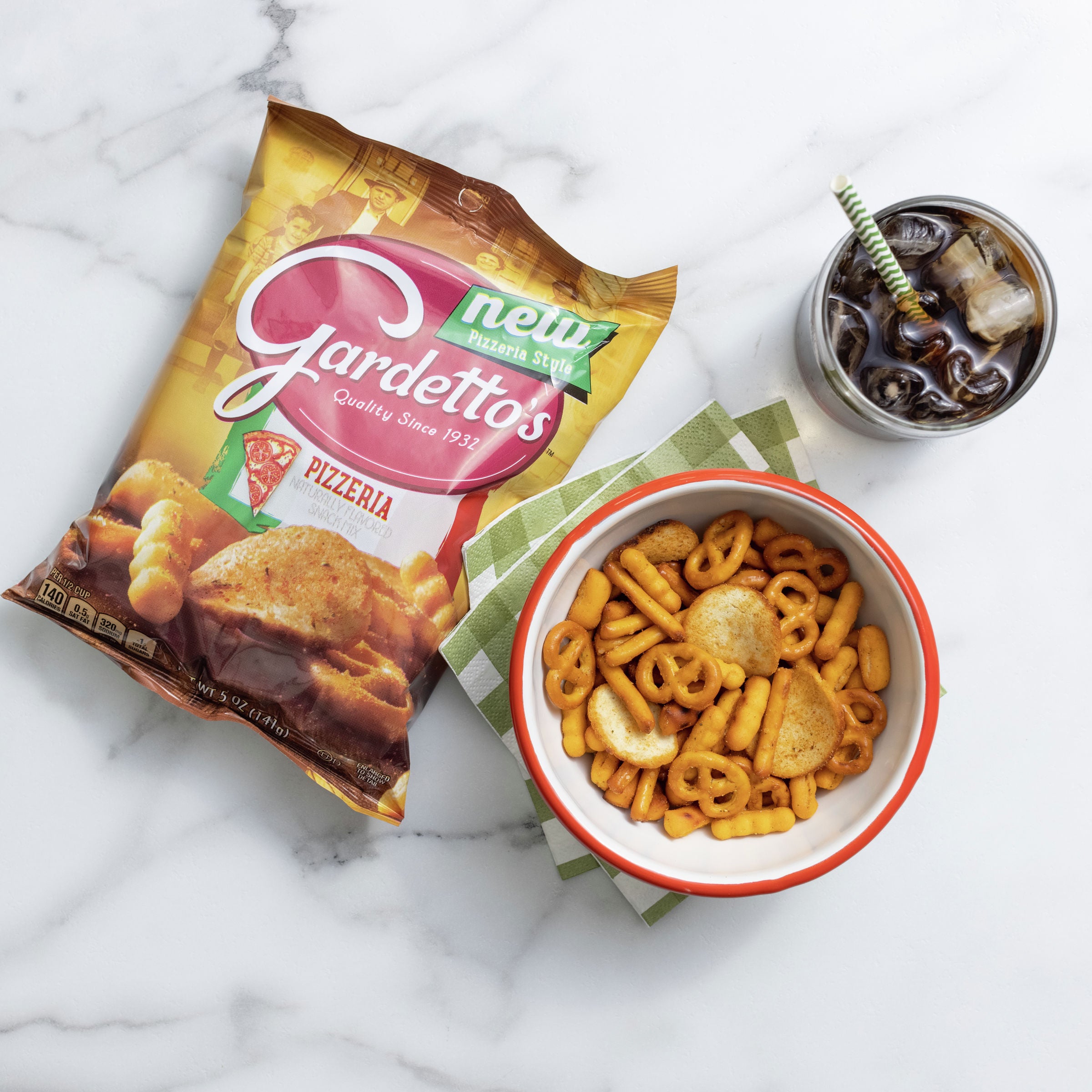Gardetto's™ Snack Mix Pizzeria Recipe 5 Ounce Size - 7 Per Case.