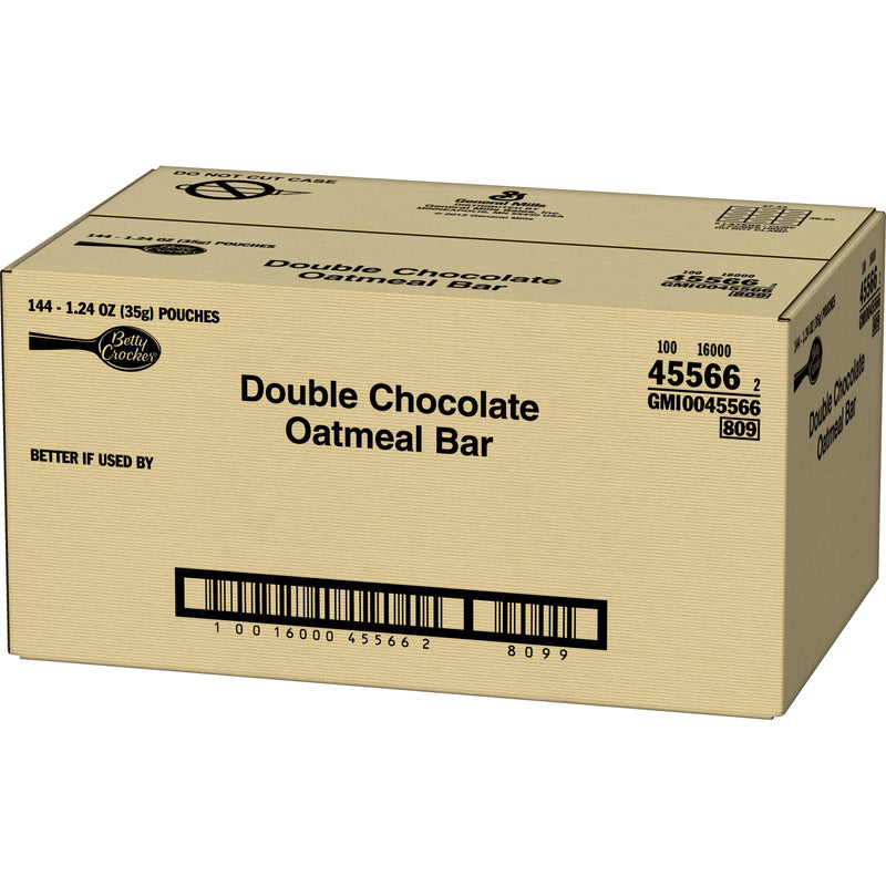 Betty Crocker™ Oatmeal Bars Double Chocolate 1.24 Ounce Size - 144 Per Case.