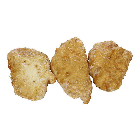 Alaska Amber® Beer Battered Cod Fillets Skinless Boneless 10 Pound Each - 1 Per Case.