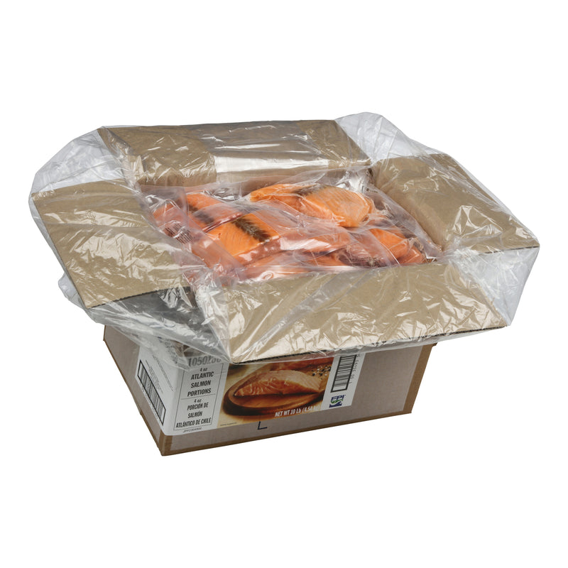 Fpi IQF Chilean Atlantic Salmon Portionsivp 10 Pound Each - 1 Per Case.