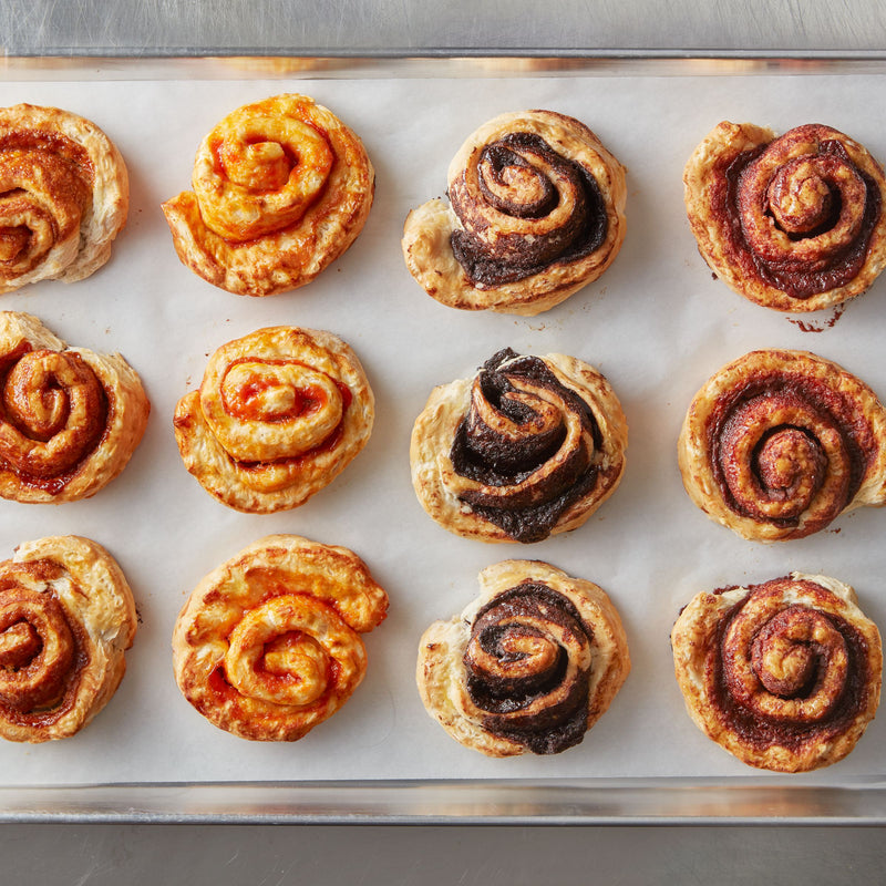 Pillsbury™ Best™ Place & Bake™ Twirldough Caramel 31.25 Pound Each - 1 Per Case.