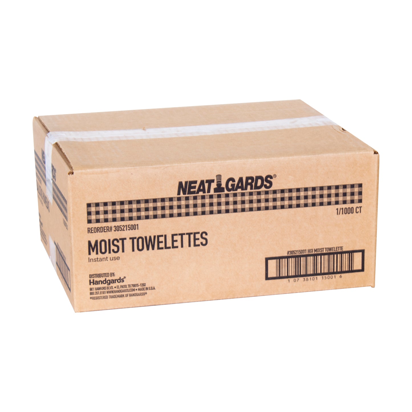 Moist Towlettes 1000 Each - 1 Per Case.