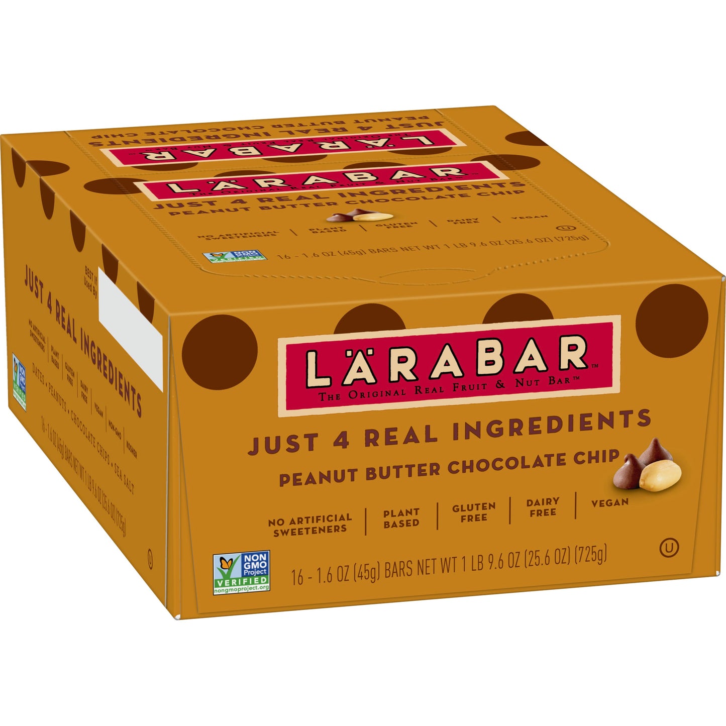 Larabar™ Wellness Bars Peanut Butter Chocolate Chip 25.6 Ounce Size - 4 Per Case.