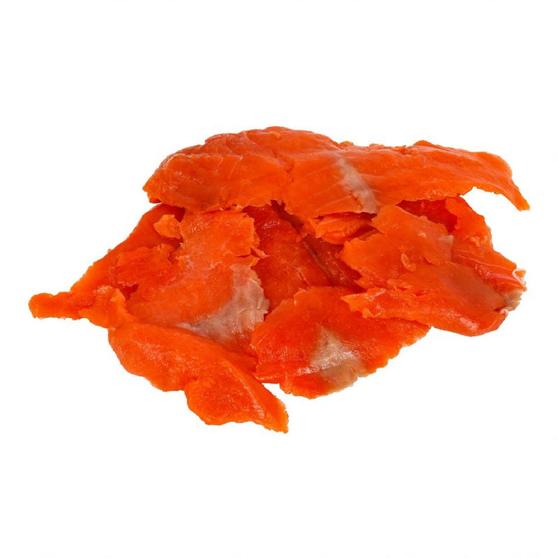 Trident Seafood Frozen Sliced Smoked Skinless Salmon Sockeye Sides Nova 1.5 Pound Each - 2 Per Case.