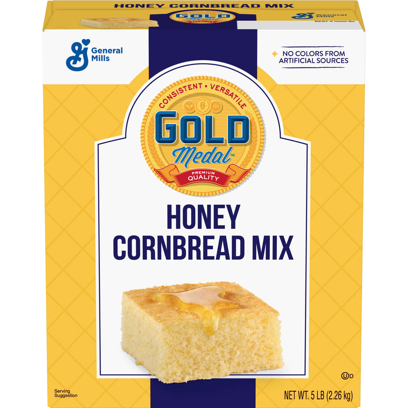 Gold Medal™ Bread Mix Honey Cornbread 5 Pound Each - 6 Per Case.