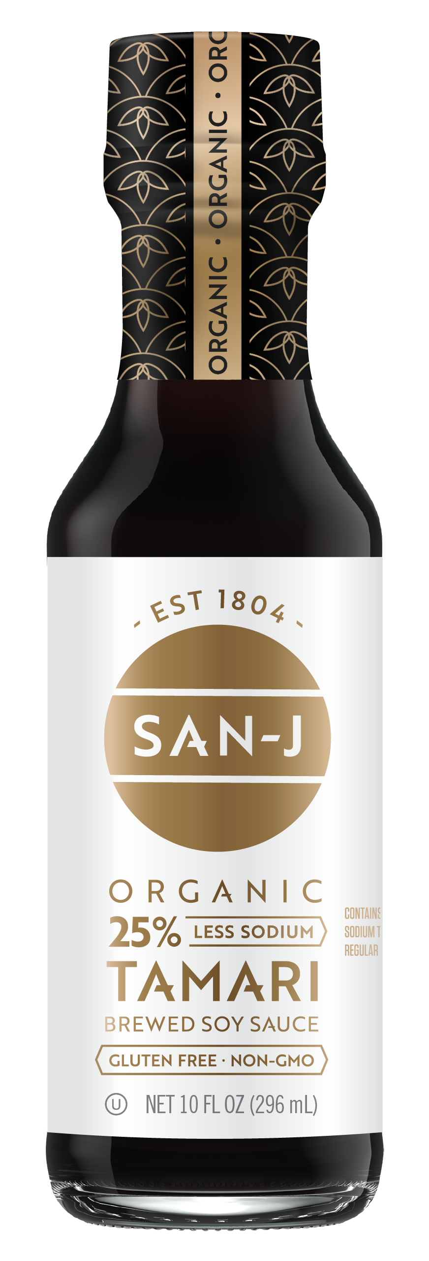 San J Organic Rs Tamari 10 Fluid Ounce - 6 Per Case.