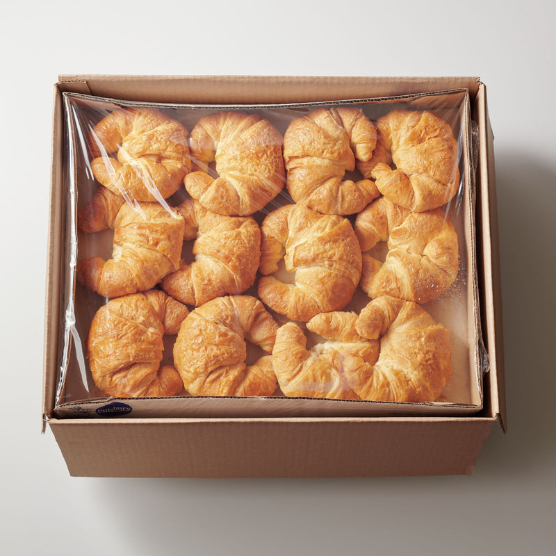 Pillsbury™ Baked Croissant Butter Curved 3 Ounce Size - 4 Per Case.