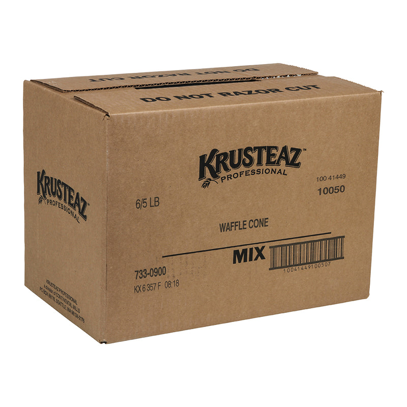 Krusteaz Professional Waffle Cone Mix 5 Pound Each - 6 Per Case.