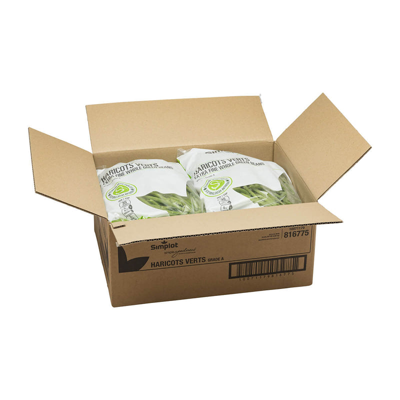 Simplot Simple Goodness Premium Vegetables Haricot Vert 2.5 Pound Each - 6 Per Case.