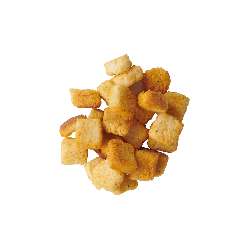 Fresh Gourmet Crouton Homestyle Cheese & Garlic Trans Fat Free 2.5 Pound Each - 4 Per Case.