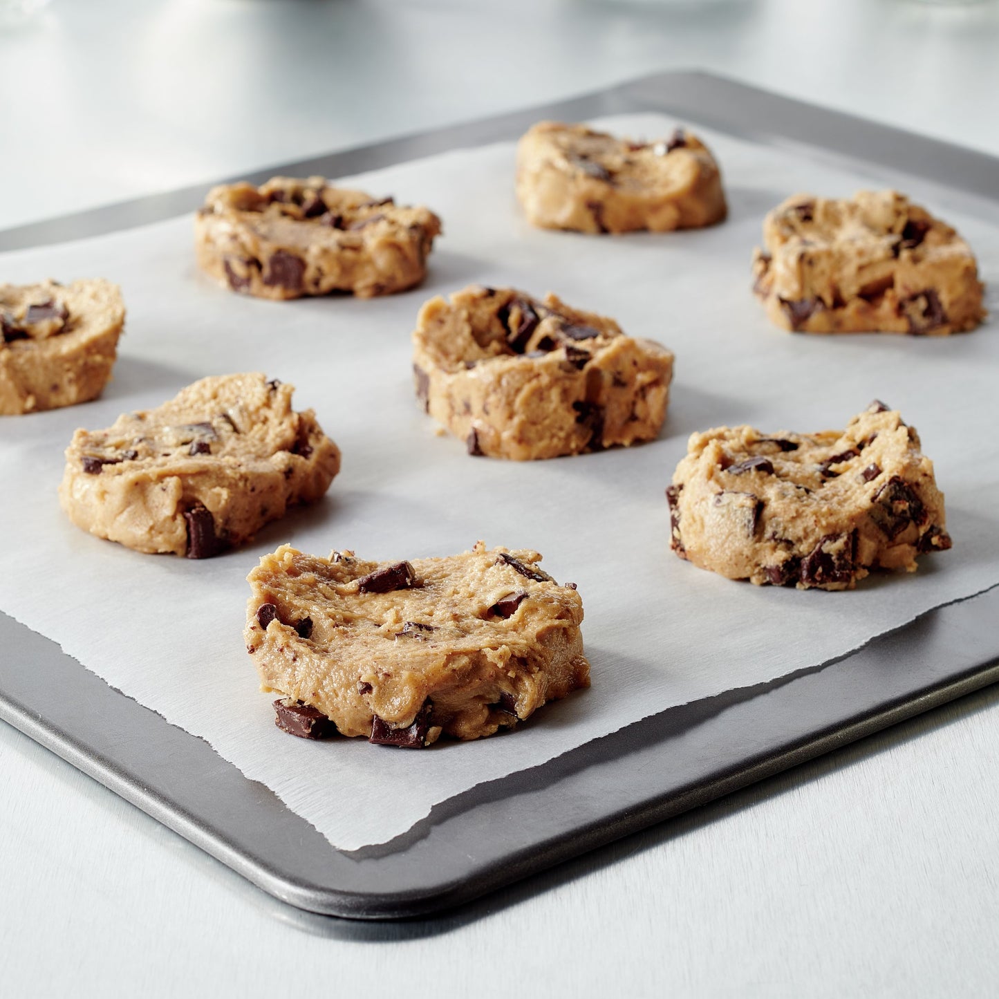 Pillsbury Best™ Frozen Cookie Dough Puck Chocolate Chunk 20.25 Pound Each - 1 Per Case.