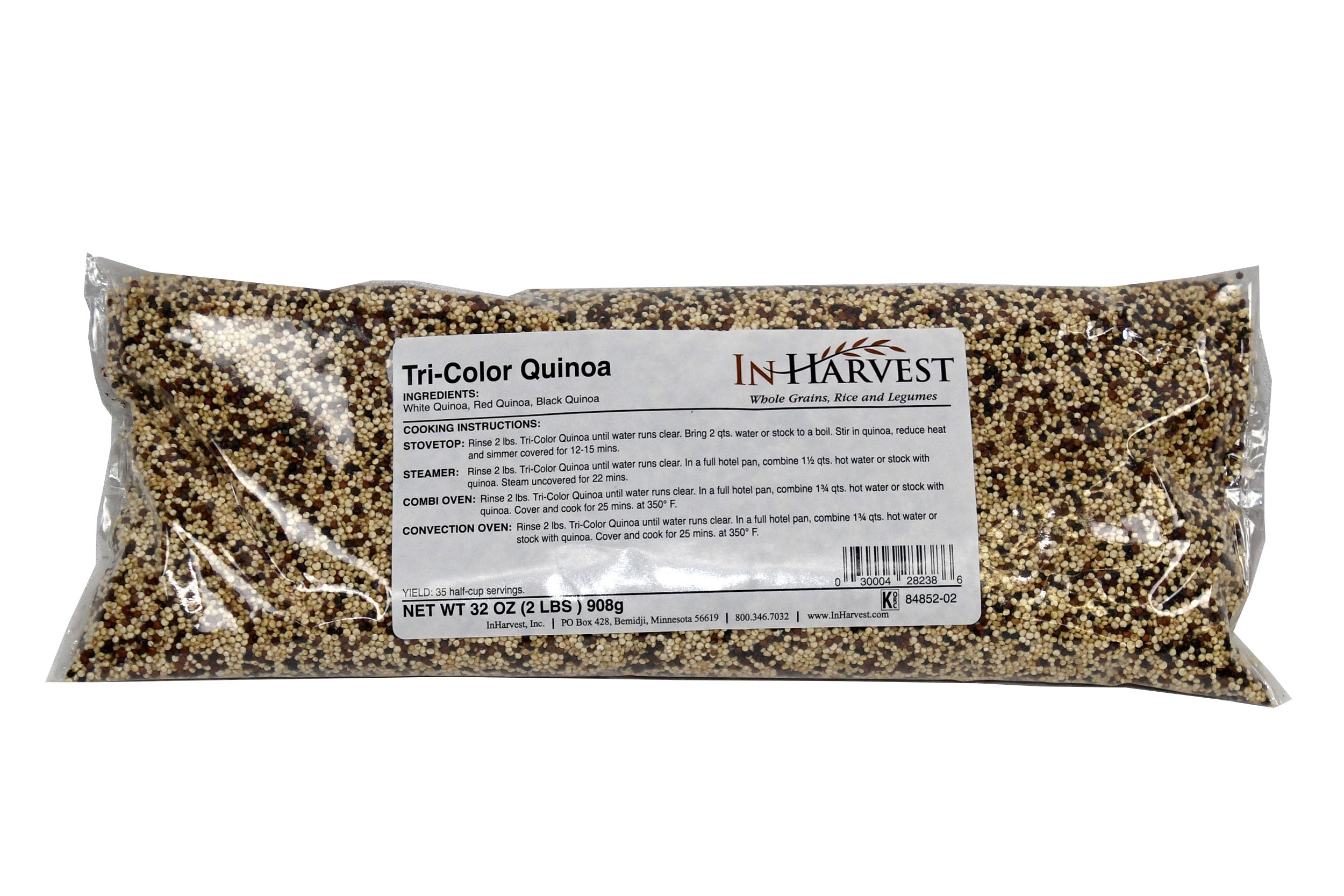 Tri Colored Quinoa 2 Pound Each - 6 Per Case.