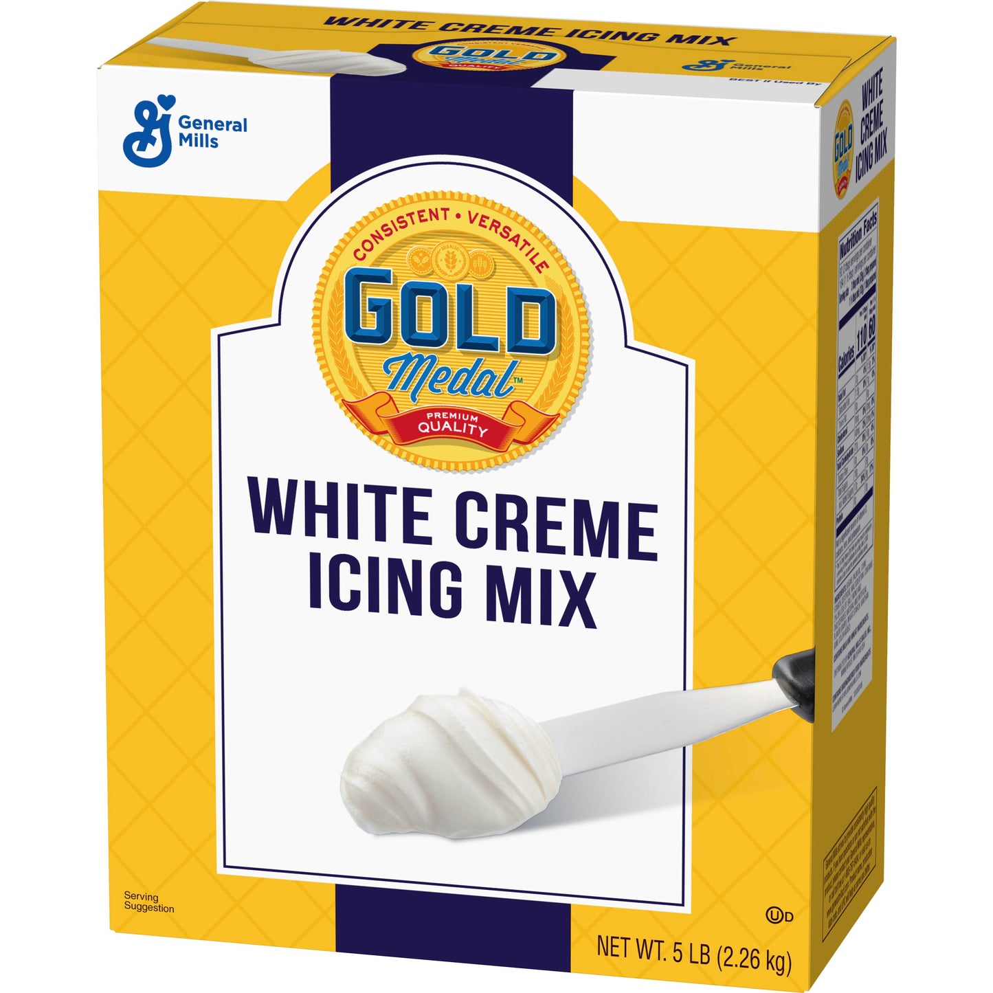 Gold Medal™ Icing Mix With hite Creme 5 Pound Each - 6 Per Case.