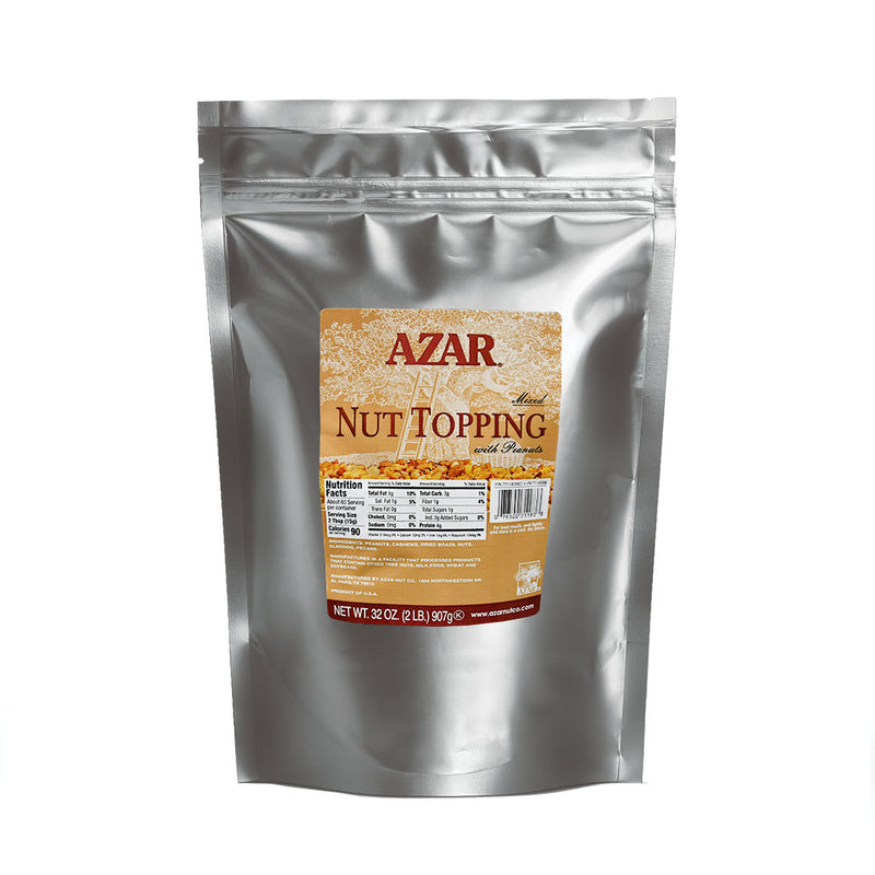 Az Mix Nut Topp Wpnt Bag 2 Pound Each - 3 Per Case.