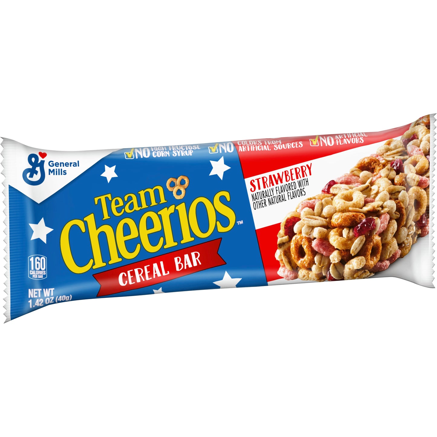 Team Cheerios™ Cereal Bars 1.42 Ounce Size - 96 Per Case.