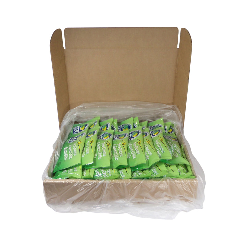 Cabo Primo Cheese & Green Chile Quesadilla 4.4 Ounce Size - 48 Per Case.