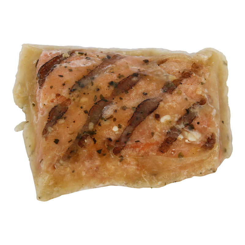 Salmon Portions Boneless Skinless Vp Fully Cooked Redi Grilled 1 Pound Each - 10 Per Case.