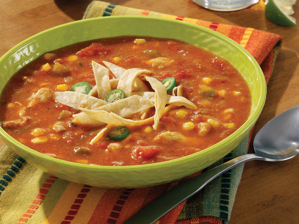 Kettle Cuisine Chicken Tortilla Soup 4 Pound Each - 4 Per Case.