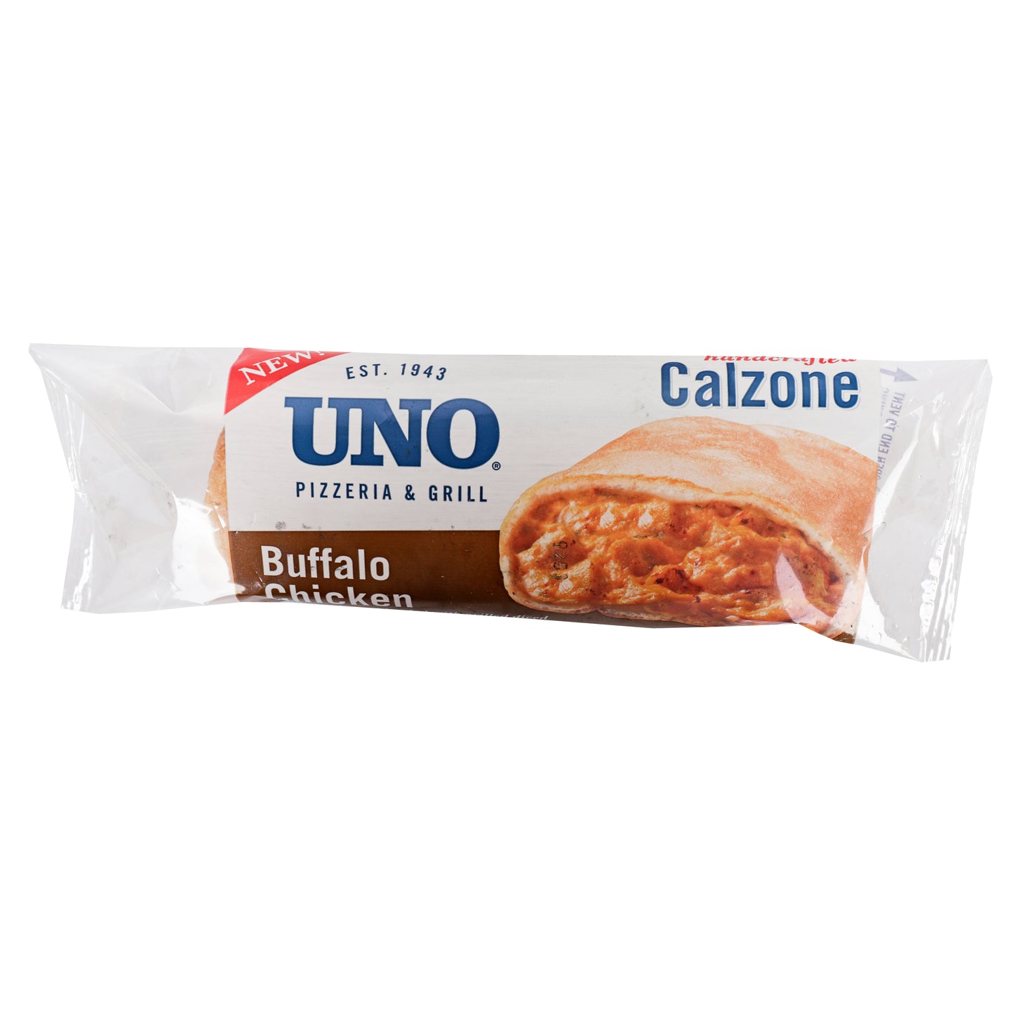 Uno Foods Inc Individual Buffalo Chicken Calzone 6 Ounce Size - 8 Per Case.