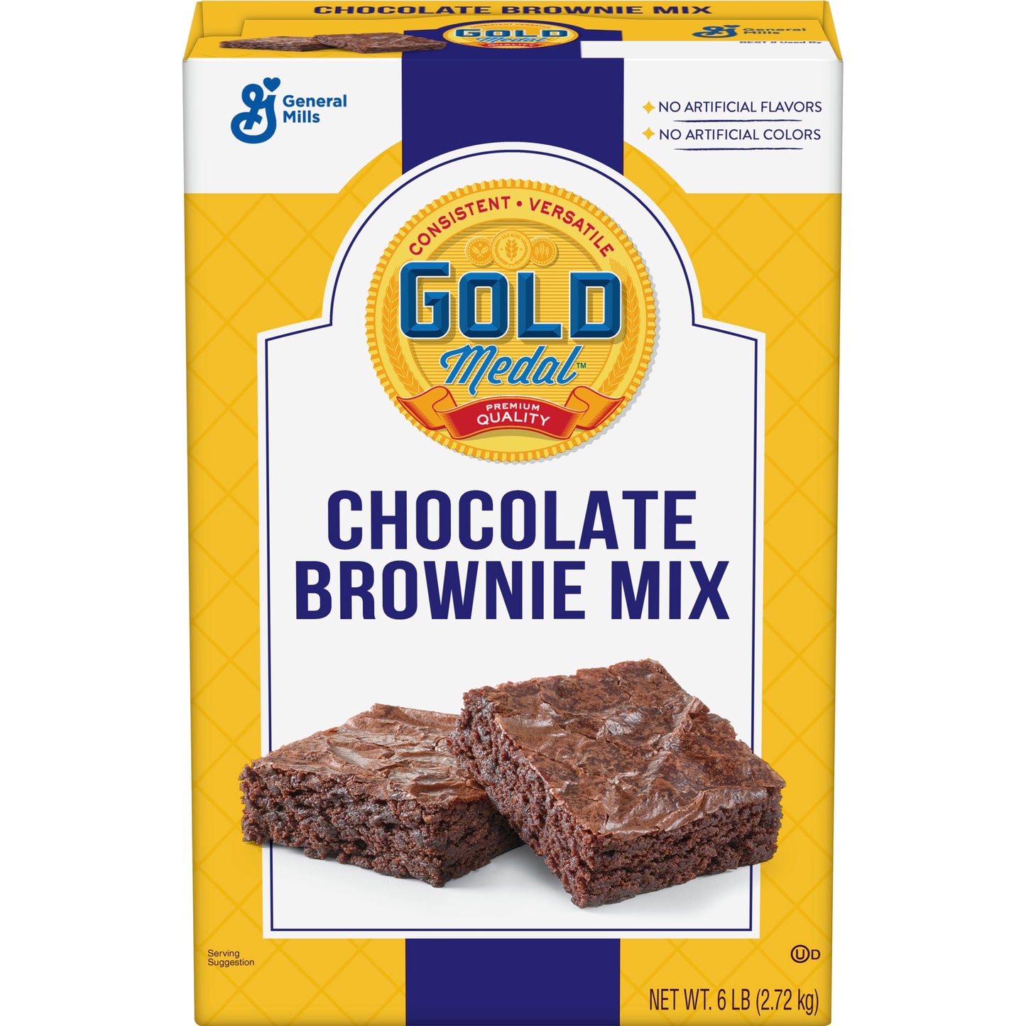 Gold Medal™ Brownie Mix Chocolate 6 Pound Each - 6 Per Case.