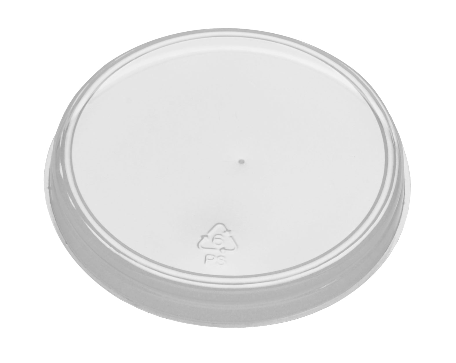 Flat Ap Lid Clear Vented 1000 Each - 1 Per Case.