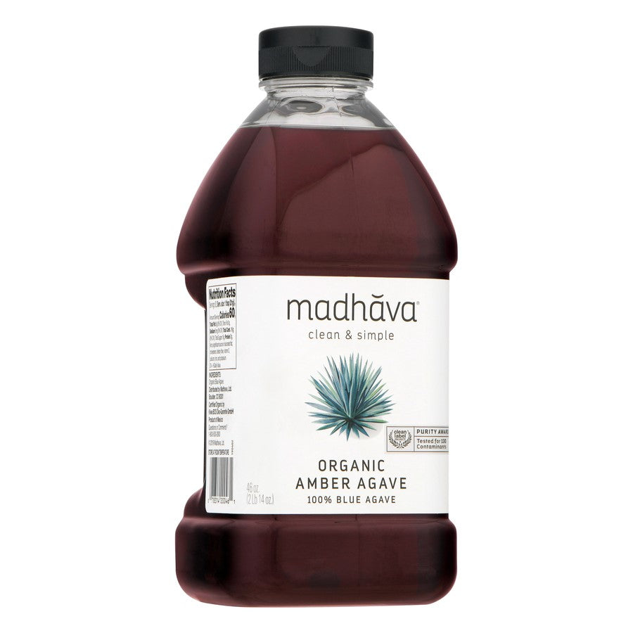 Amber Agave 46 Ounce Size - 4 Per Case.