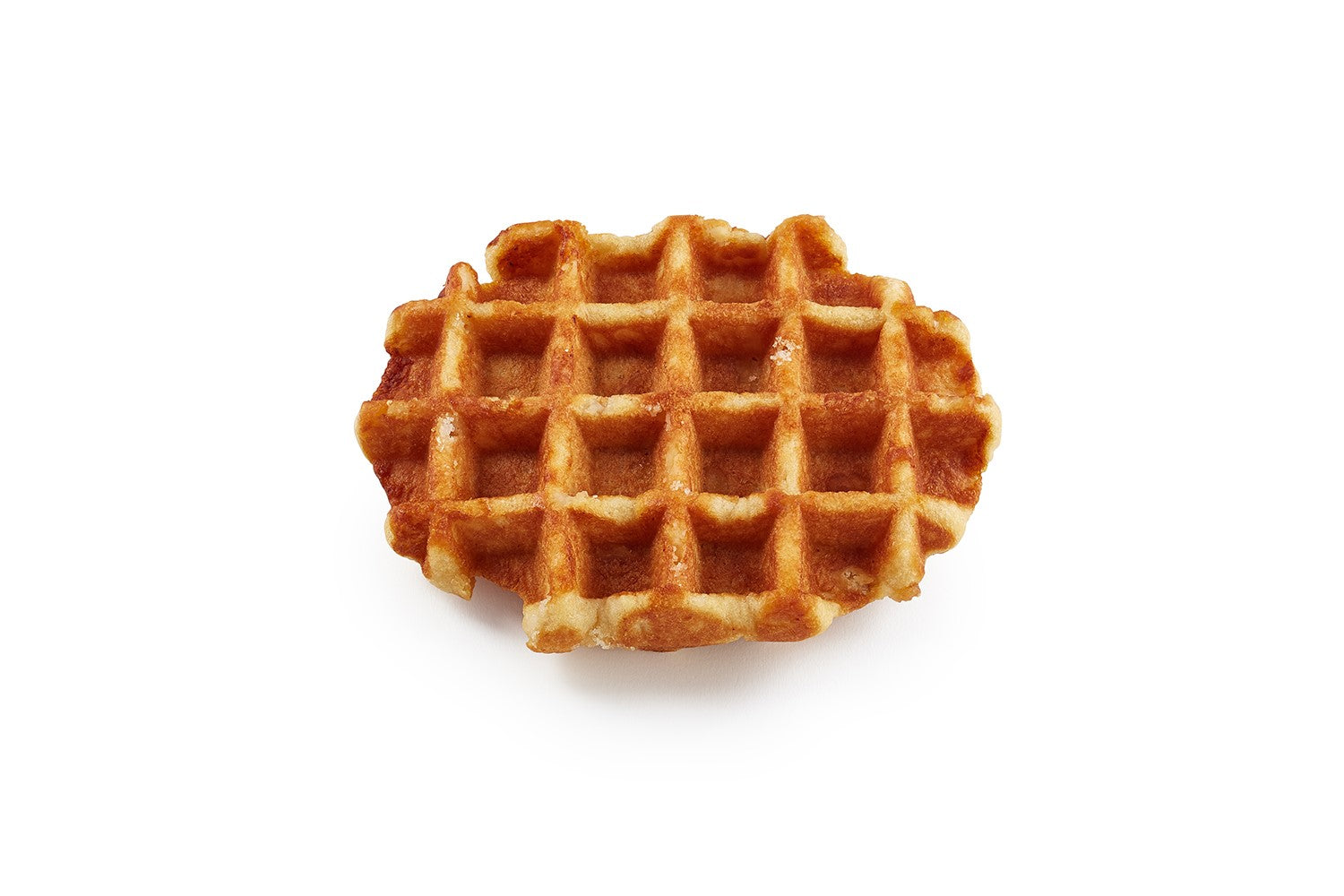 Individually Wrapped Pearl Sugar Waffles 3.17 Ounce Size - 26 Per Case.