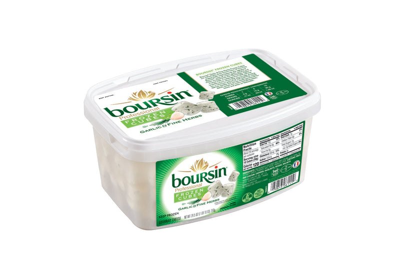 Boursin Boursin Frozen Cubes 26.5 Ounce Size - 4 Per Case.