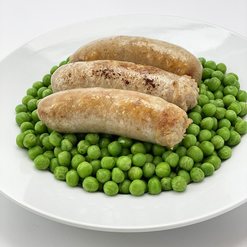 British Style Bangers Bags 10 Pound Each - 1 Per Case.