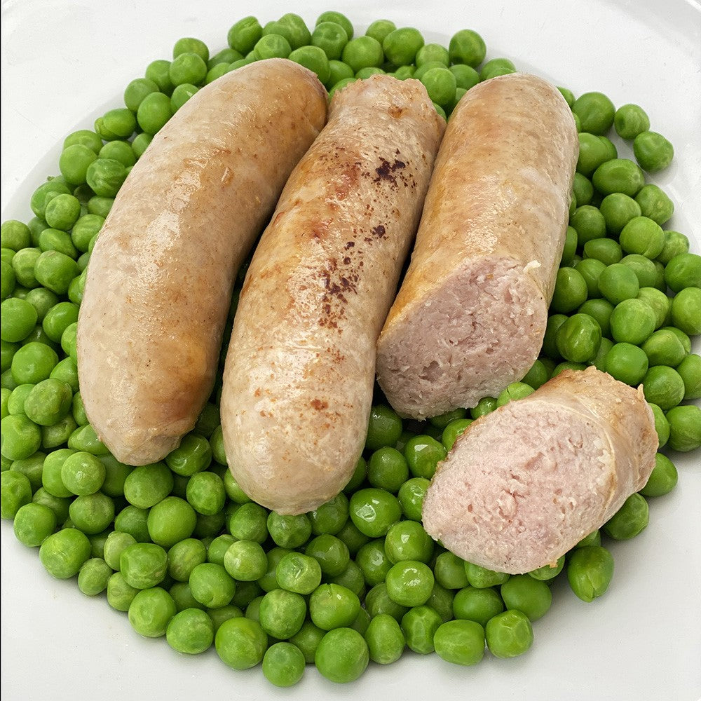 British Style Bangers Bags 10 Pound Each - 1 Per Case.