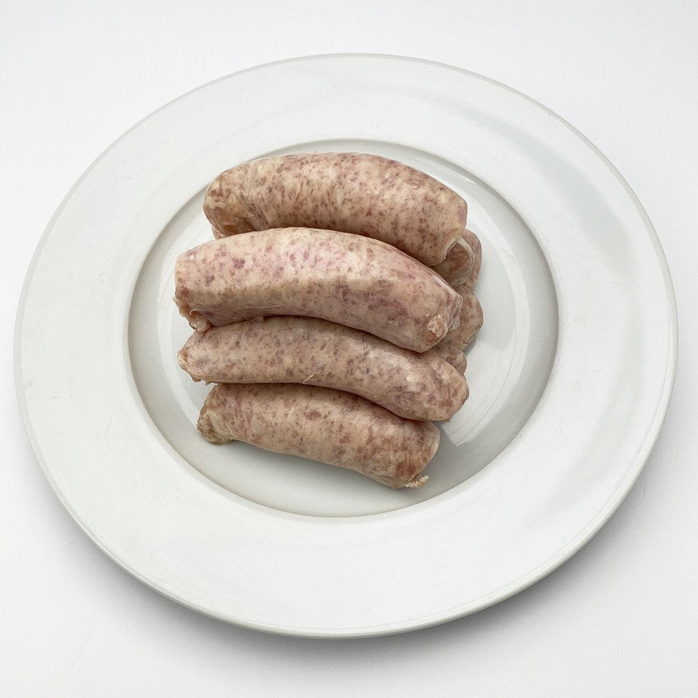 British Style Bangers Bags 10 Pound Each - 1 Per Case.